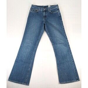 Lucky Brand Womens 136 Peanut Pant Jeans Lower Rise Flare Size 8/29 USA